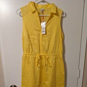 NWT Elle Yellow Summer Dress Size Medium